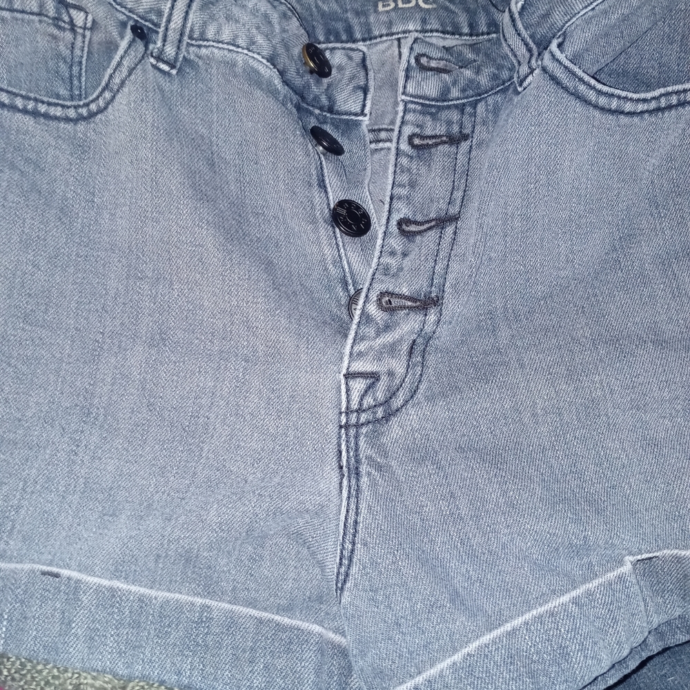 BDG Super High Rise Foxy Faded Jean Shorts